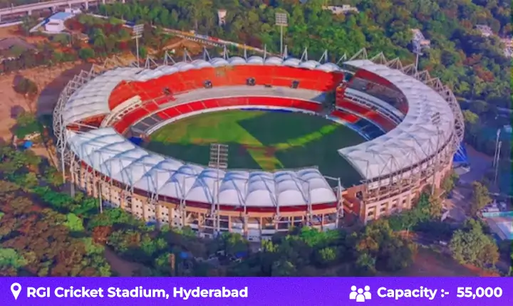 Rajiv Gandhi International Cricket Stadium, Hyderabad