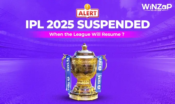 IPL 2025 Suspended Why Today’s Match Was Cancelled and When the League Will Resume